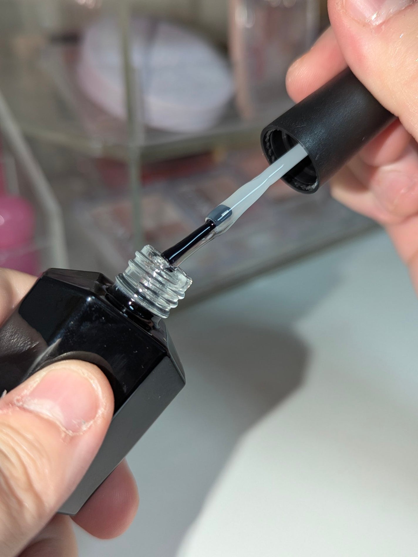 BRG ジェルネイル/DAISO/ジェルネイルを使ったクチコミ(6枚目)