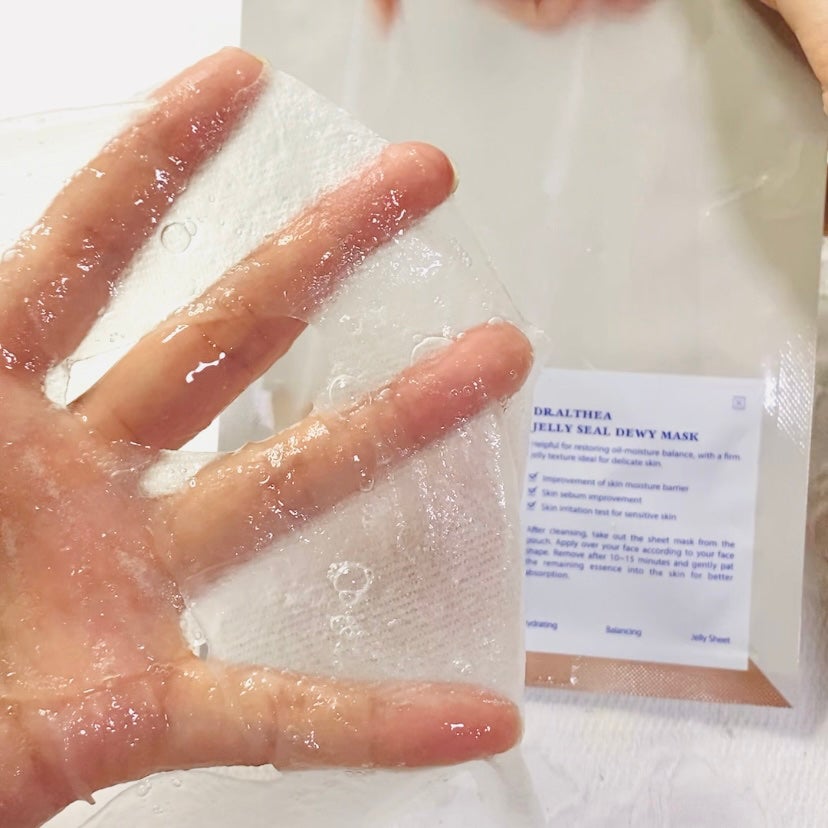 JELLY SEAL DEWY MASK/Dr.Althea/シートマスク・パックを使ったクチコミ(2枚目)