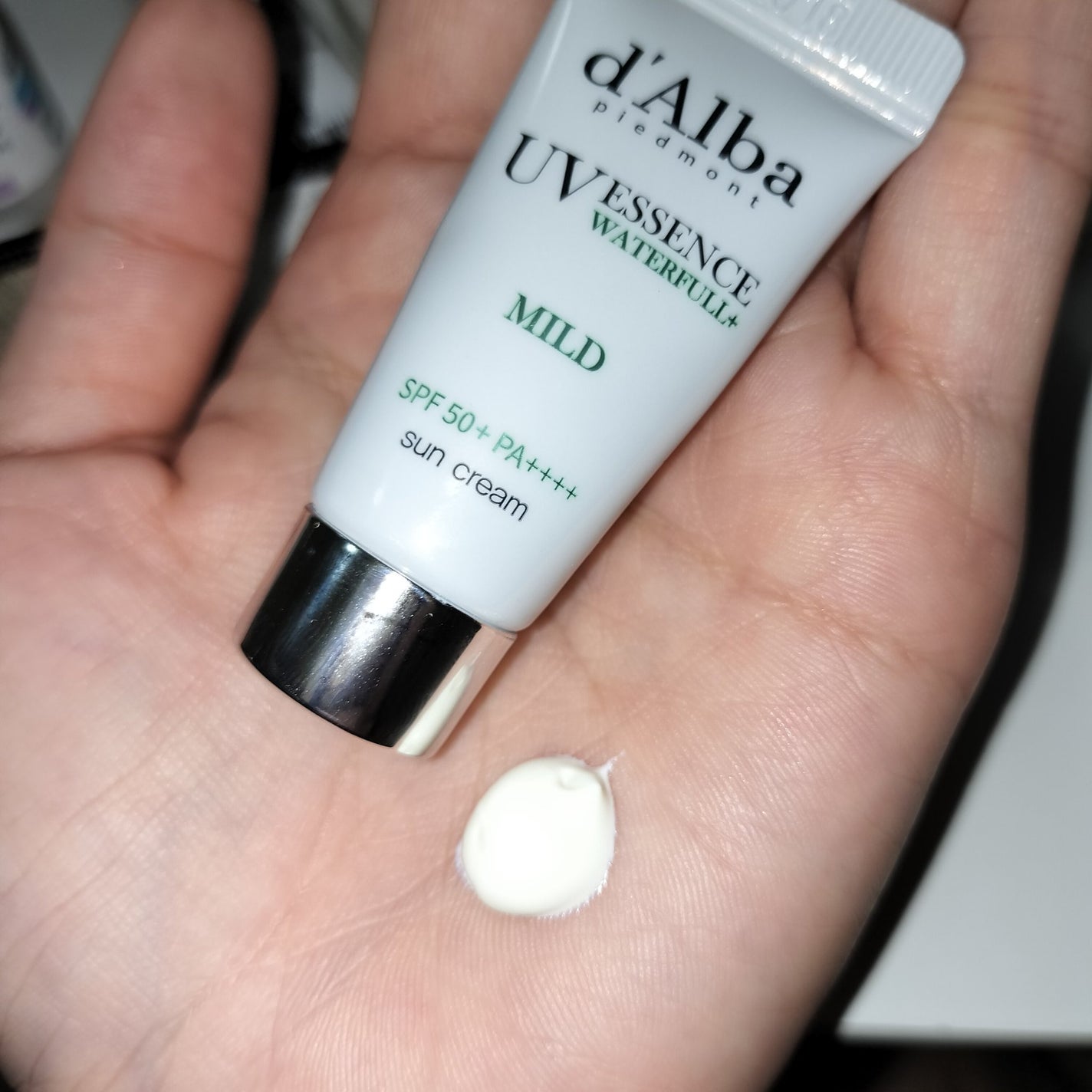 ダルバ ウォータフル エッセンス サンクリーム/ダルバ/日焼け止めクリームを使ったクチコミ(9枚目)