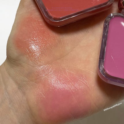 エッセンシャル リップチーク タップ/CLIO/ジェル・クリームチークを使ったクチコミ(2枚目)