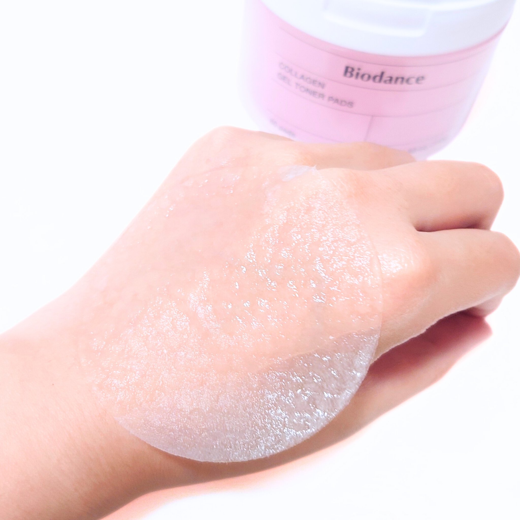 コラーゲンゲルトナーパッド/Biodance/トナーパッドを使ったクチコミ（3枚目）