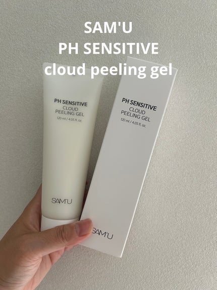 PHセンシティブクラウドピーリングジェル/SAM'U/ピーリングを使ったクチコミ(1枚目)