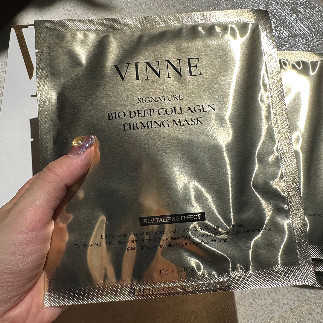 シグニチャーバイオディープコラーゲンファーミングマスク/VINNE /シートマスク・パックを使ったクチコミ（2枚目）