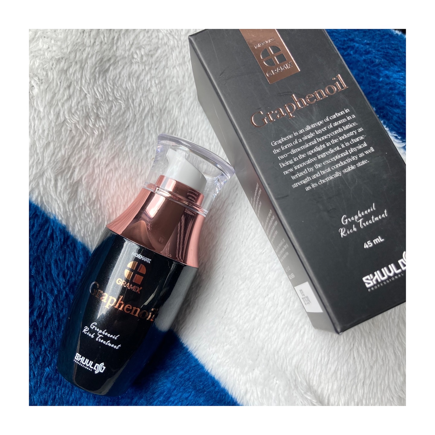 グラフィノイル/GRAMIX/ヘアオイルを使ったクチコミ（1枚目）