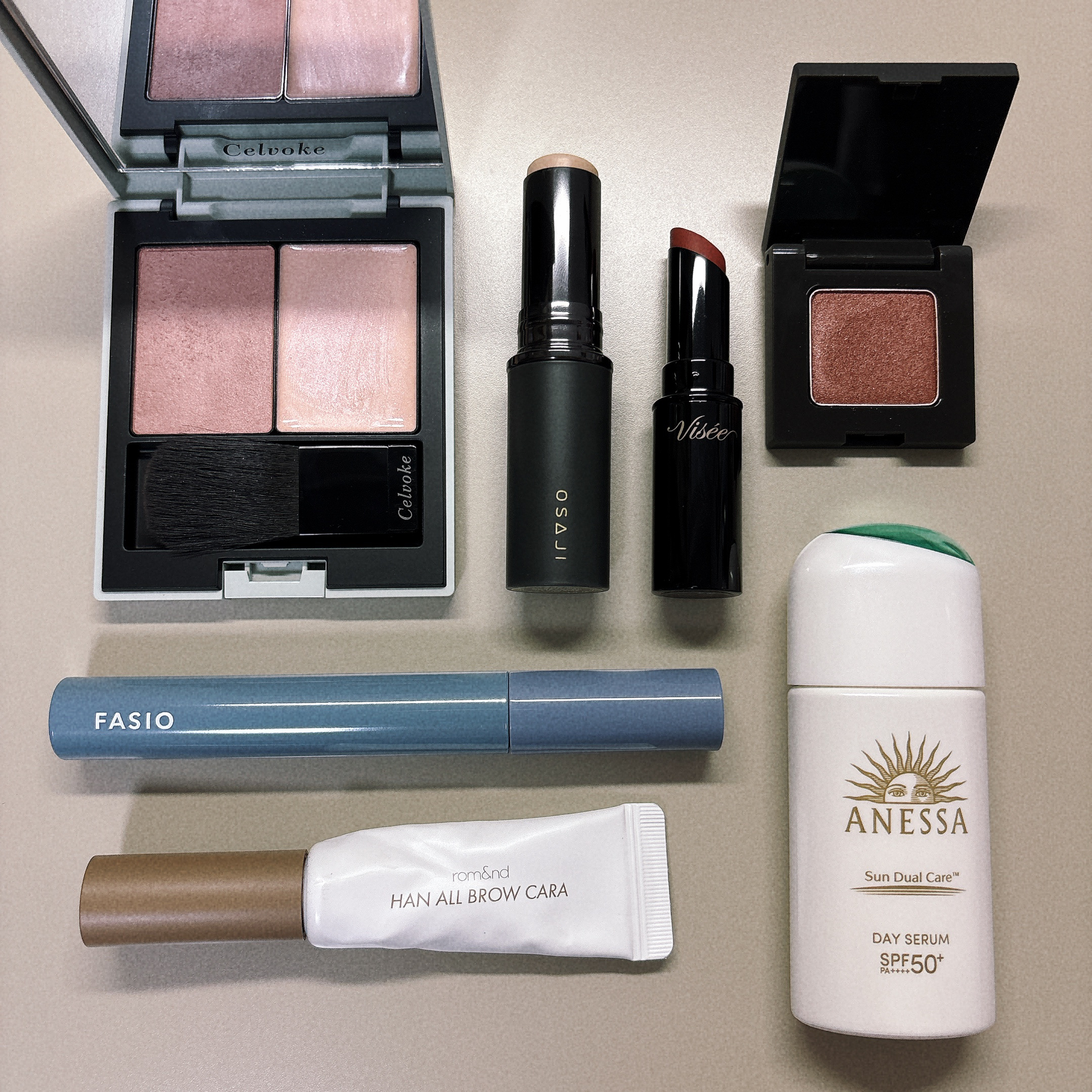 ニュアンス アイシャドウ d11 Hadashi〈裸足〉/OSAJI/単色アイシャドウを使ったクチコミ（1枚目）