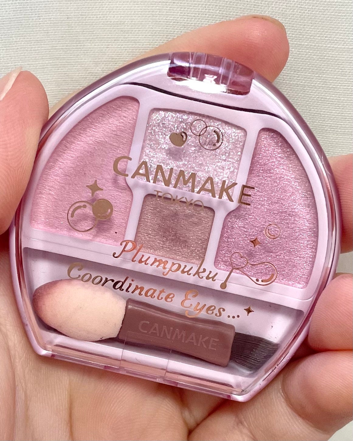 プランぷくコーデアイズ/キャンメイク/パウダーアイシャドウを使ったクチコミ(3枚目)