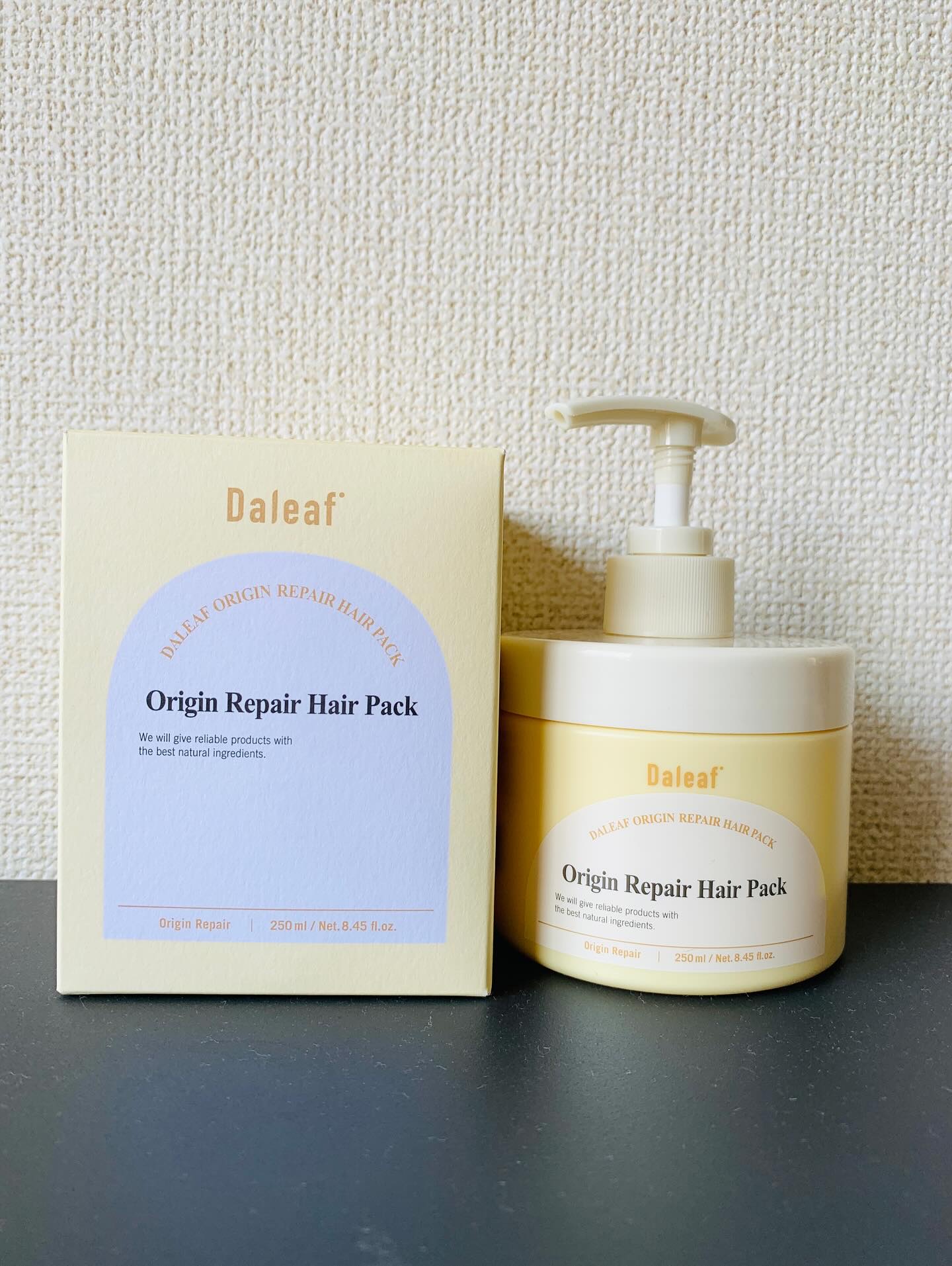 オリジンリペアヘアパック/Daleaf/ヘアマスク・ヘアパックを使ったクチコミ（2枚目）