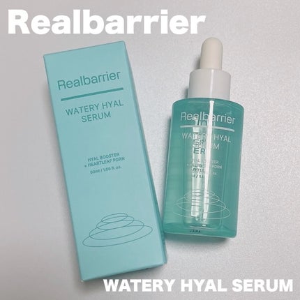 ウォータリー ヒアル セラム/Real Barrier/美容液を使ったクチコミ(1枚目)