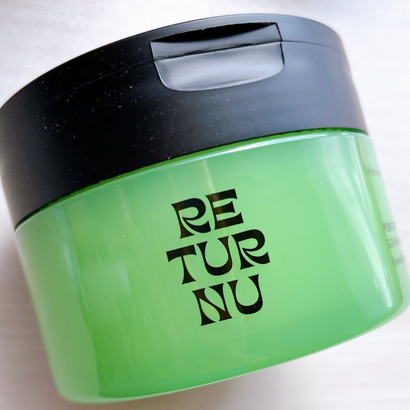 ポアシューター ゴマージュクレンジングバーム/RETURNU/クレンジングバームを使ったクチコミ(1枚目)