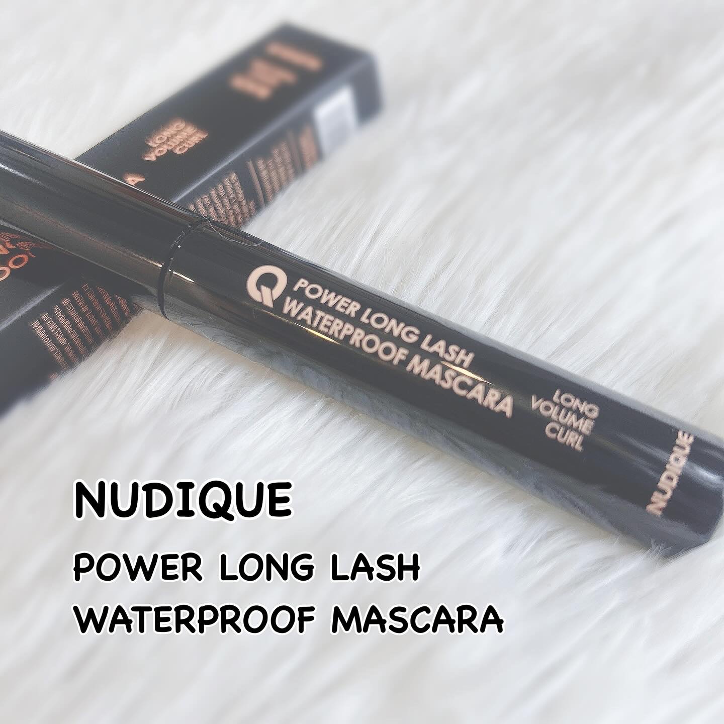 ウォータープルーフマスカラ/NUDIQUE/マスカラを使ったクチコミ（1枚目）