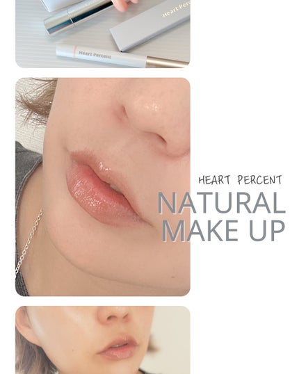 ドットオンムードリップペンシル/Heart Percent/リップライナーを使ったクチコミ(4枚目)