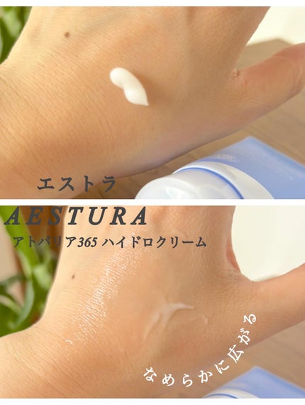 アトバリア365 ハイドロクリーム /AESTURA/フェイスクリームを使ったクチコミ(3枚目)