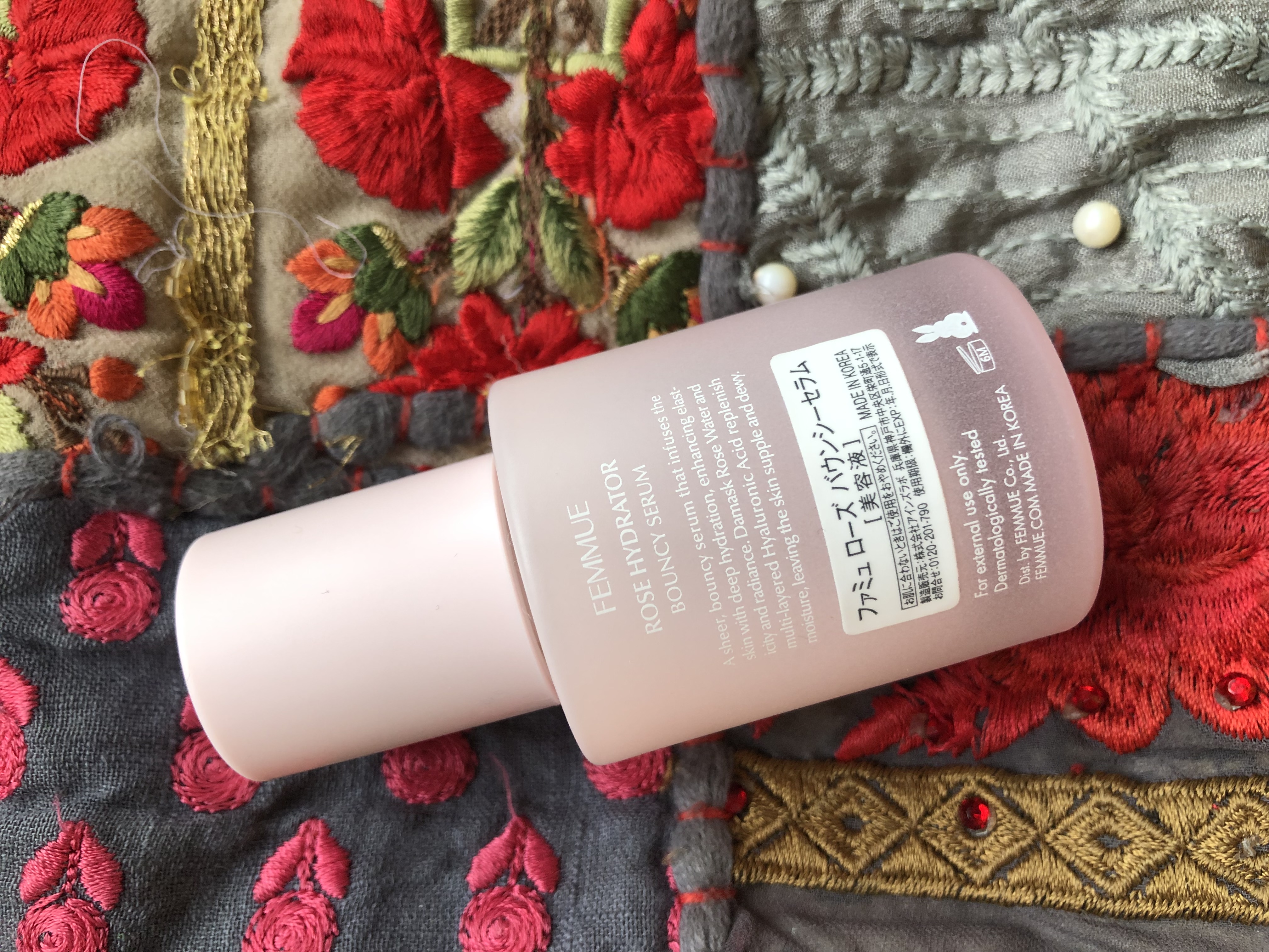 ローズ バウンシーセラム/FEMMUE/美容液を使ったクチコミ（3枚目）