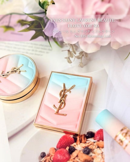 YSL クチュール ミニ クラッチ No.125 ブルーミング ラスト クチュール ミニ クラッチ NO.125 ブルーミング ラスト
