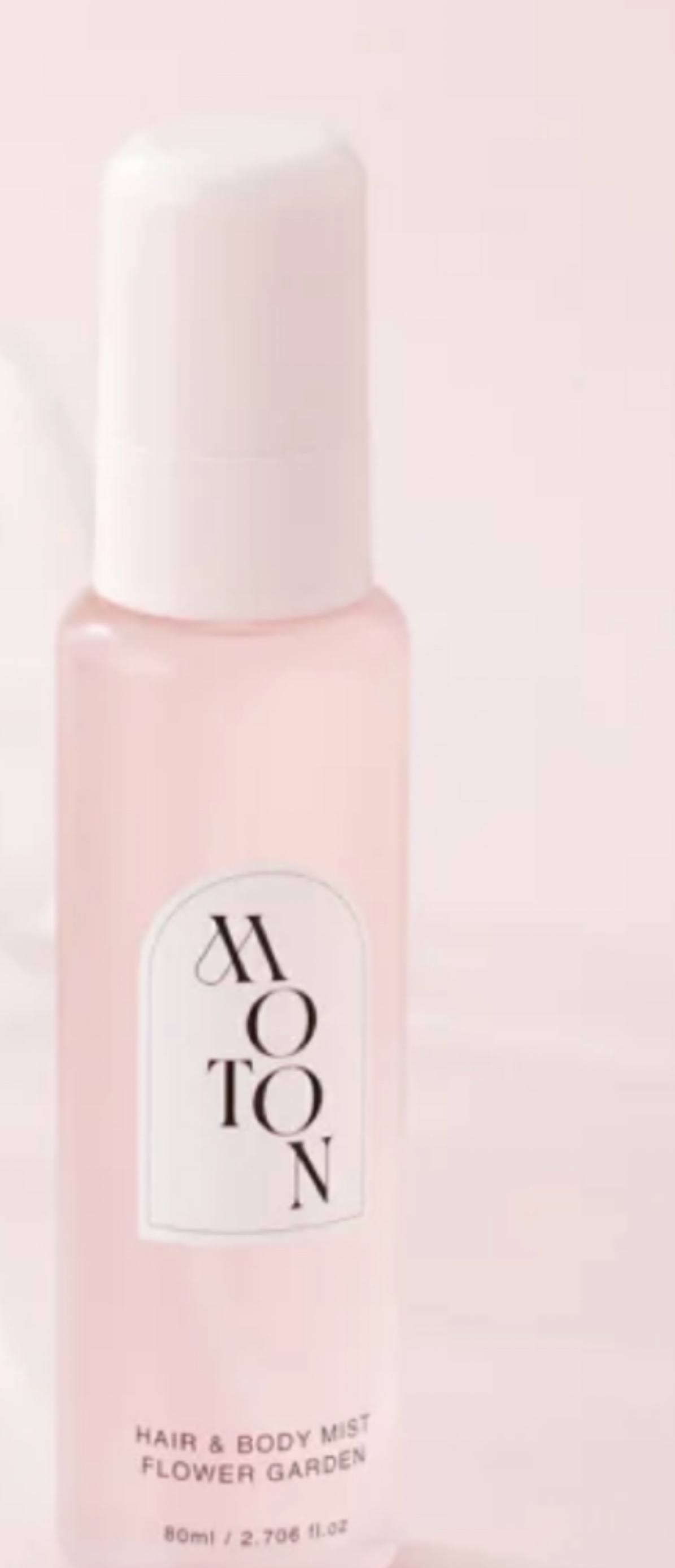 限定香水(レディース)】MOTON ヘア&ボディミスト フラワー