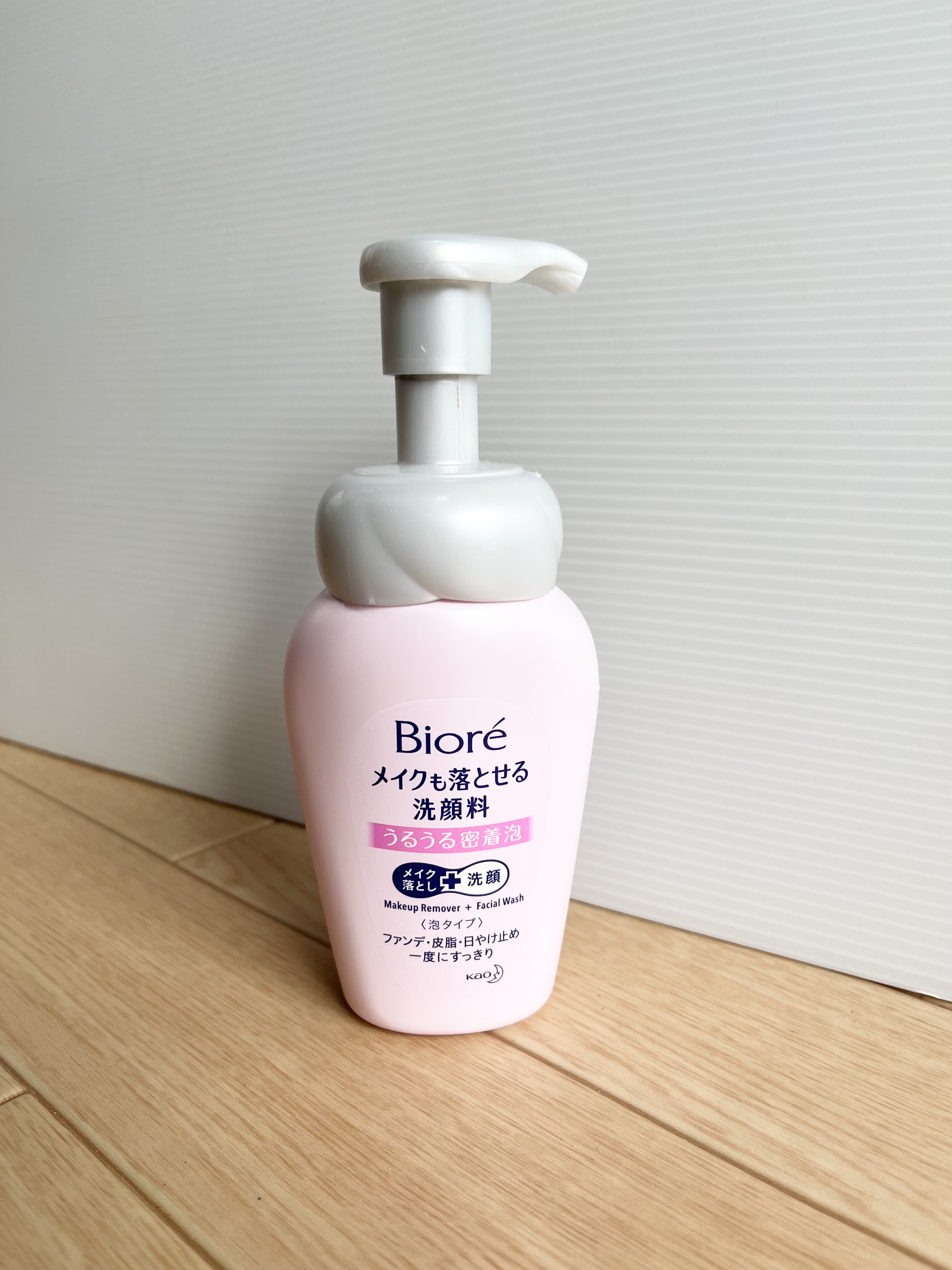 メイクも落とせる洗顔料 うるうる密着泡/ビオレ/泡洗顔を使ったクチコミ（1枚目）
