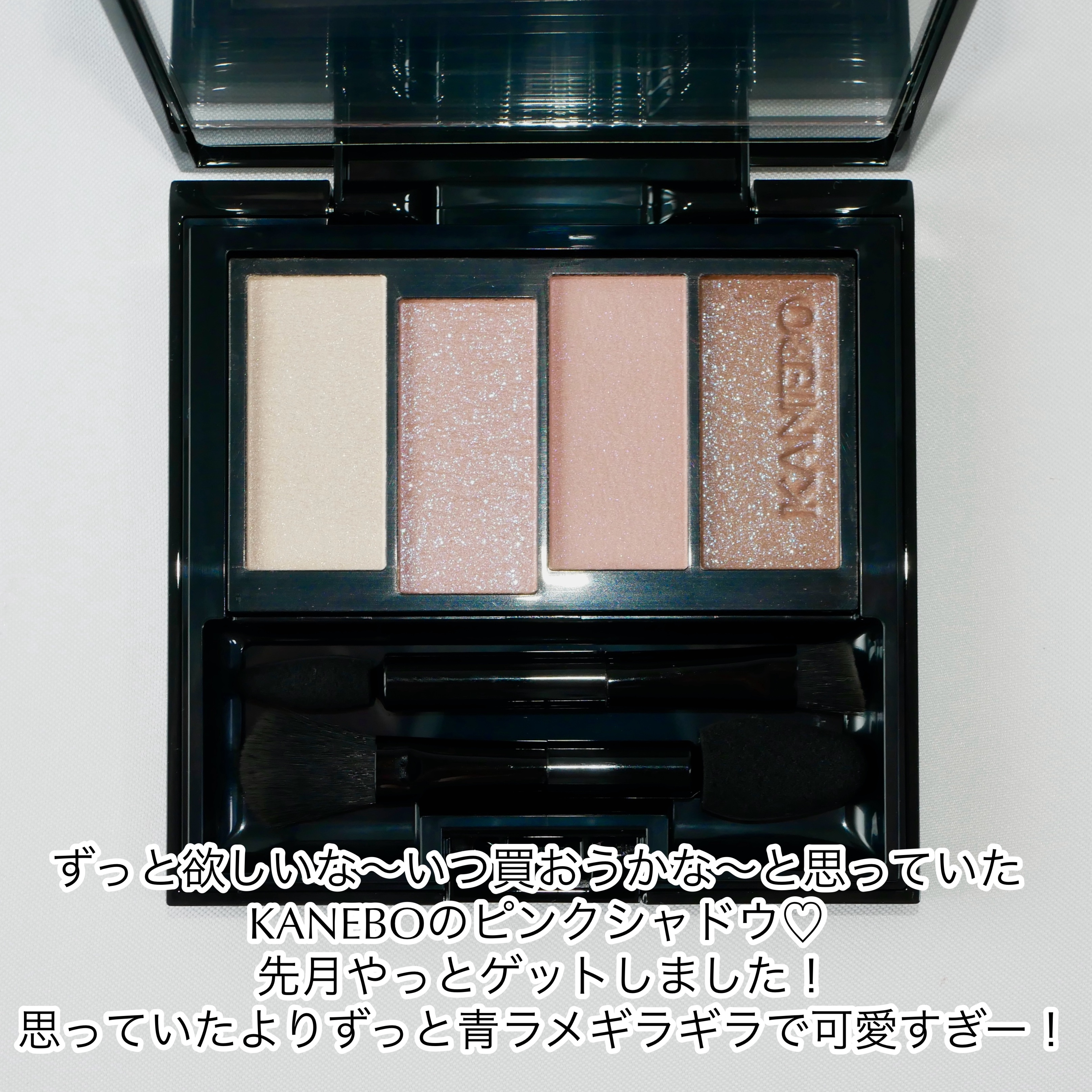 カラードシャドウ/KANEBO/アイシャドウパレットを使ったクチコミ（2枚目）