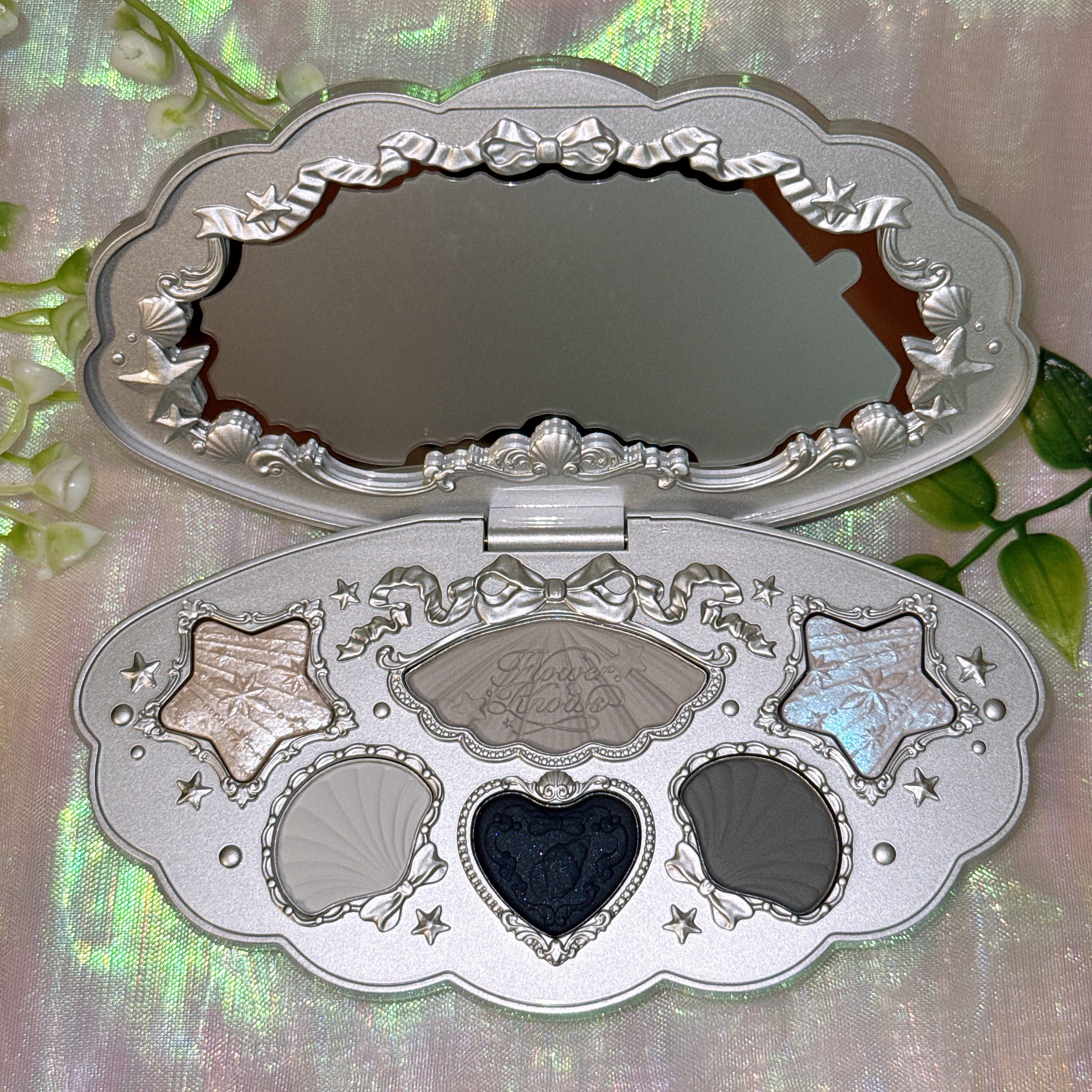 シェルズジュエルコレクション 6色アイシャドウパレット/FlowerKnows/アイシャドウパレットを使ったクチコミ（2枚目）