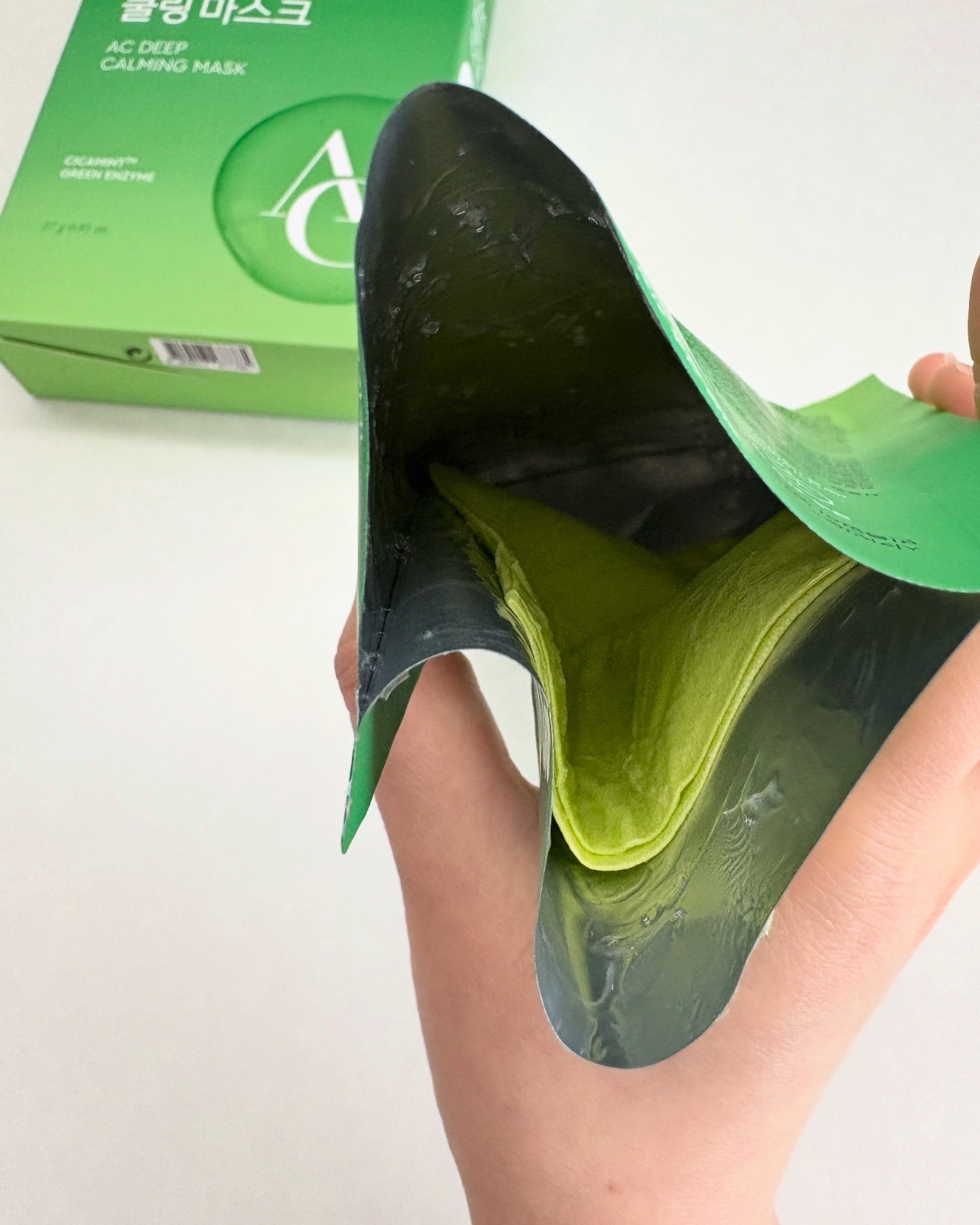 ACディープ クールカーミング マスク/DEWYTREE/シートマスク・パックを使ったクチコミ（2枚目）