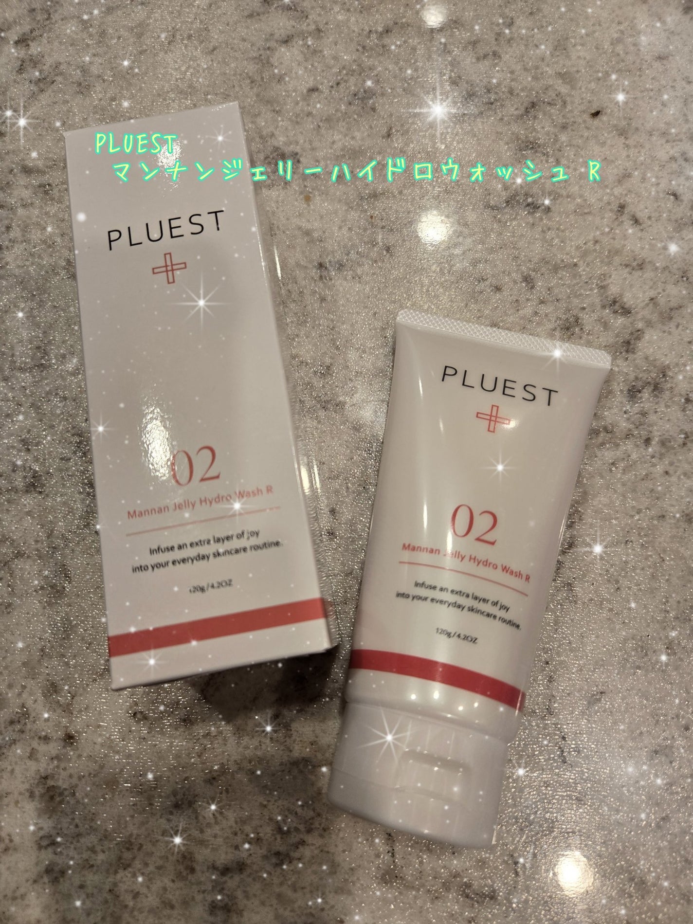 マンナンジェリーハイドロウォッシュ R/PLUEST/洗顔料を使ったクチコミ(1枚目)