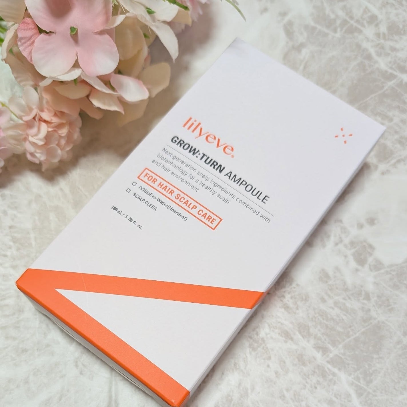 グローターンヘアアンプル/リリーイブ/頭皮ローションを使ったクチコミ(1枚目)