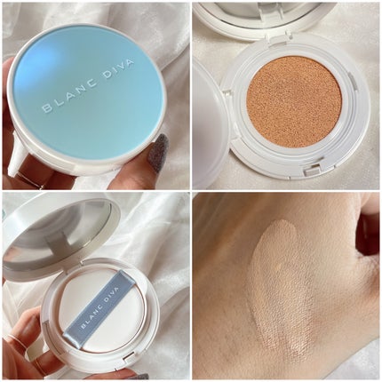 GLEAM COVERAGE CUSHION/BLANC DIVA/クッションファンデーションを使ったクチコミ(3枚目)