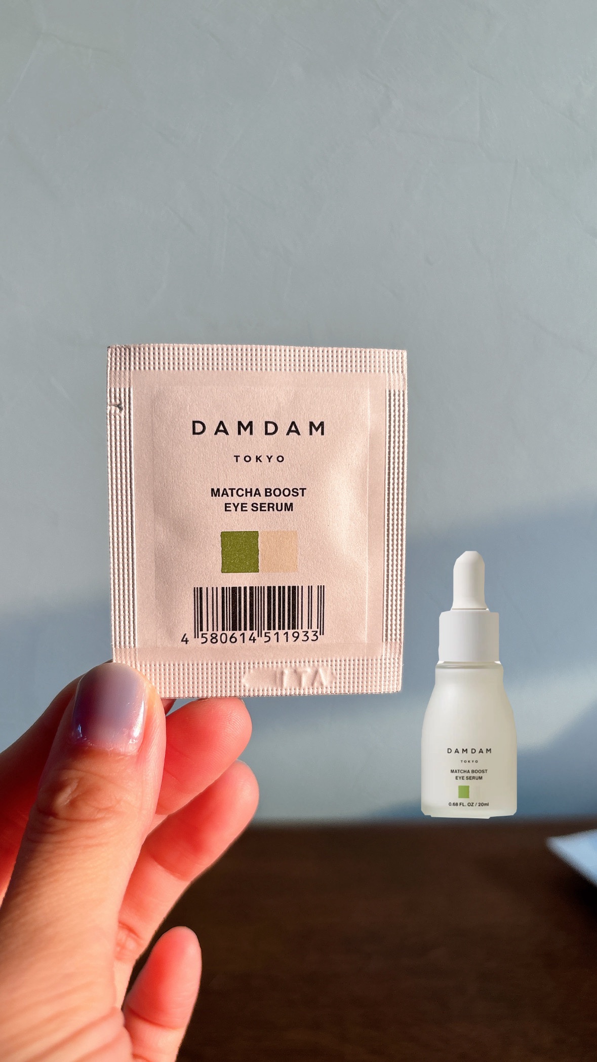 抹茶ブーストアイセラム/DAMDAM/アイケア・アイクリームを使ったクチコミ（1枚目）