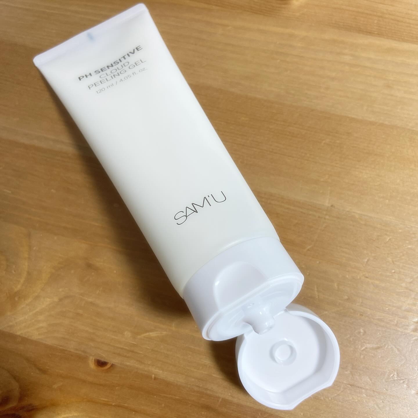 PHセンシティブクラウドピーリングジェル/SAM'U/ピーリングを使ったクチコミ（2枚目）