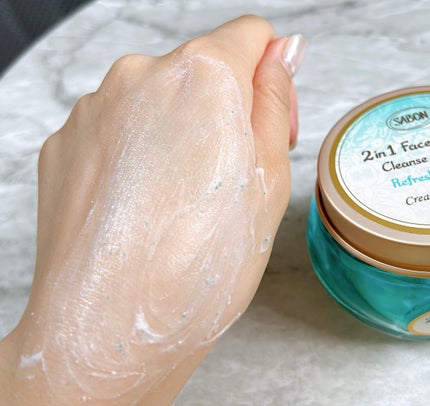 フェイスポリッシャー リフレッシング 125mL<ガラスジャー>/SABON/スクラブ・ゴマージュの画像