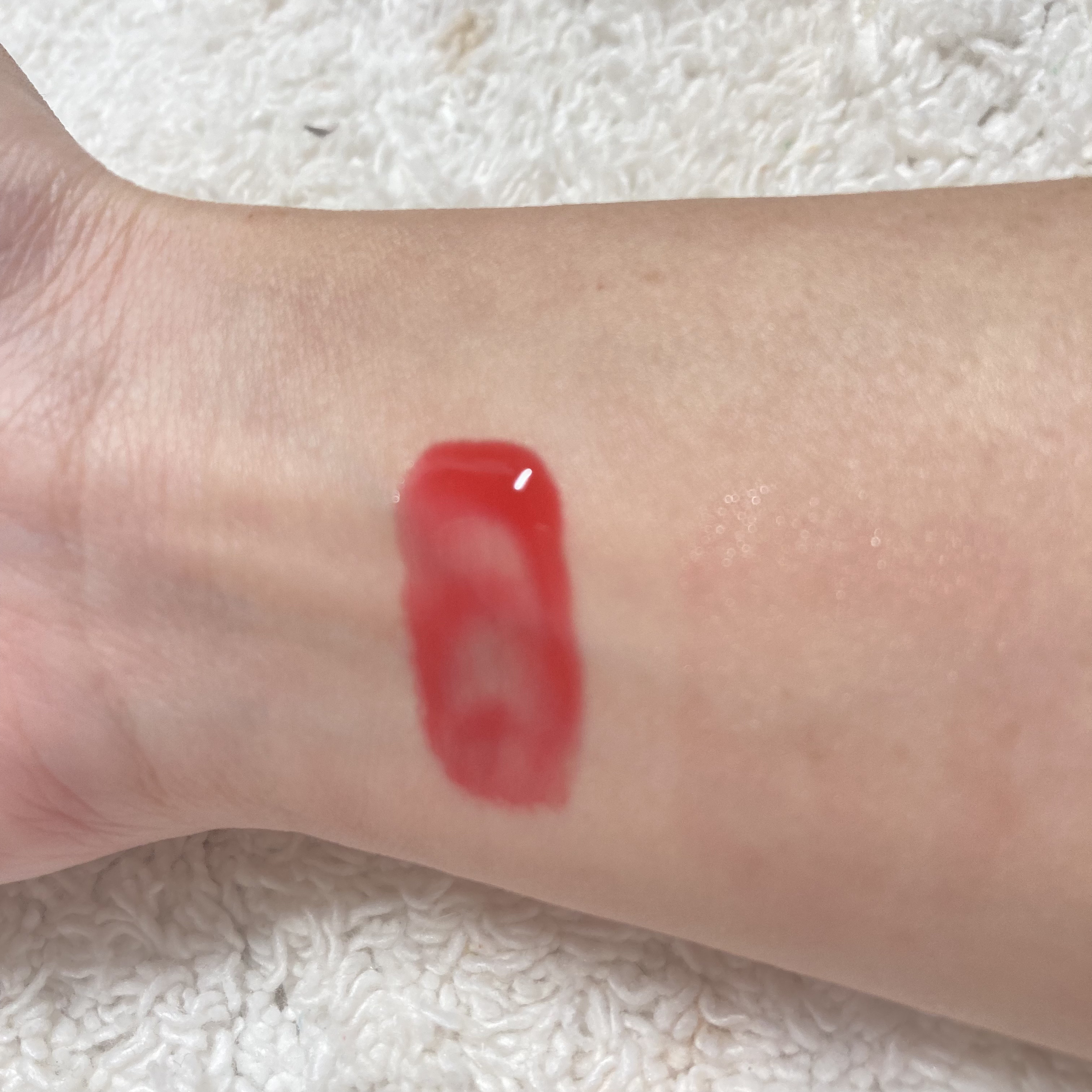 ボリュメイト グロス 202 GLAZED APPLE/CLIO/リップグロスを使ったクチコミ（2枚目）