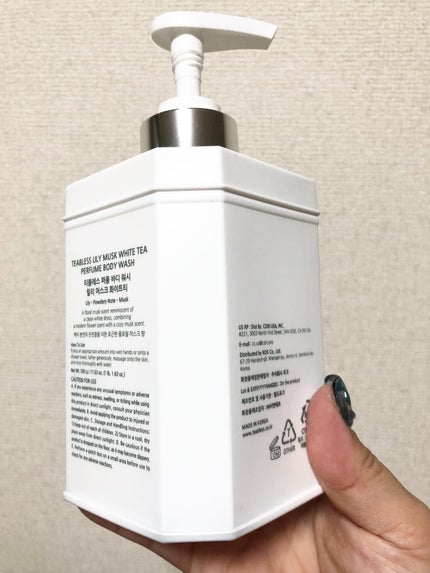 パフュームボディウォッシュ リリームスクホワイトティー/TEABLESS/ボディソープを使ったクチコミ(4枚目)