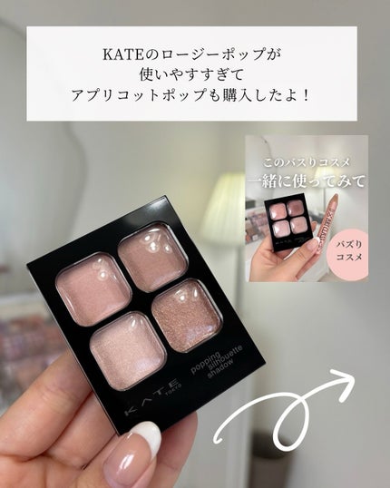 ケイト ポッピングシルエットシャドウ/KATE/アイシャドウパレットを使ったクチコミ(2枚目)