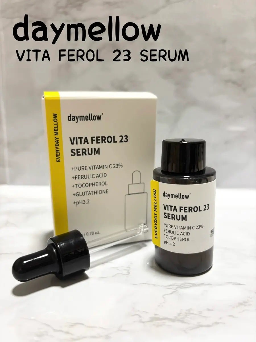 デイメロウ ビタフェロール23 セラム/daymellow’/美容液を使ったクチコミ(1枚目)