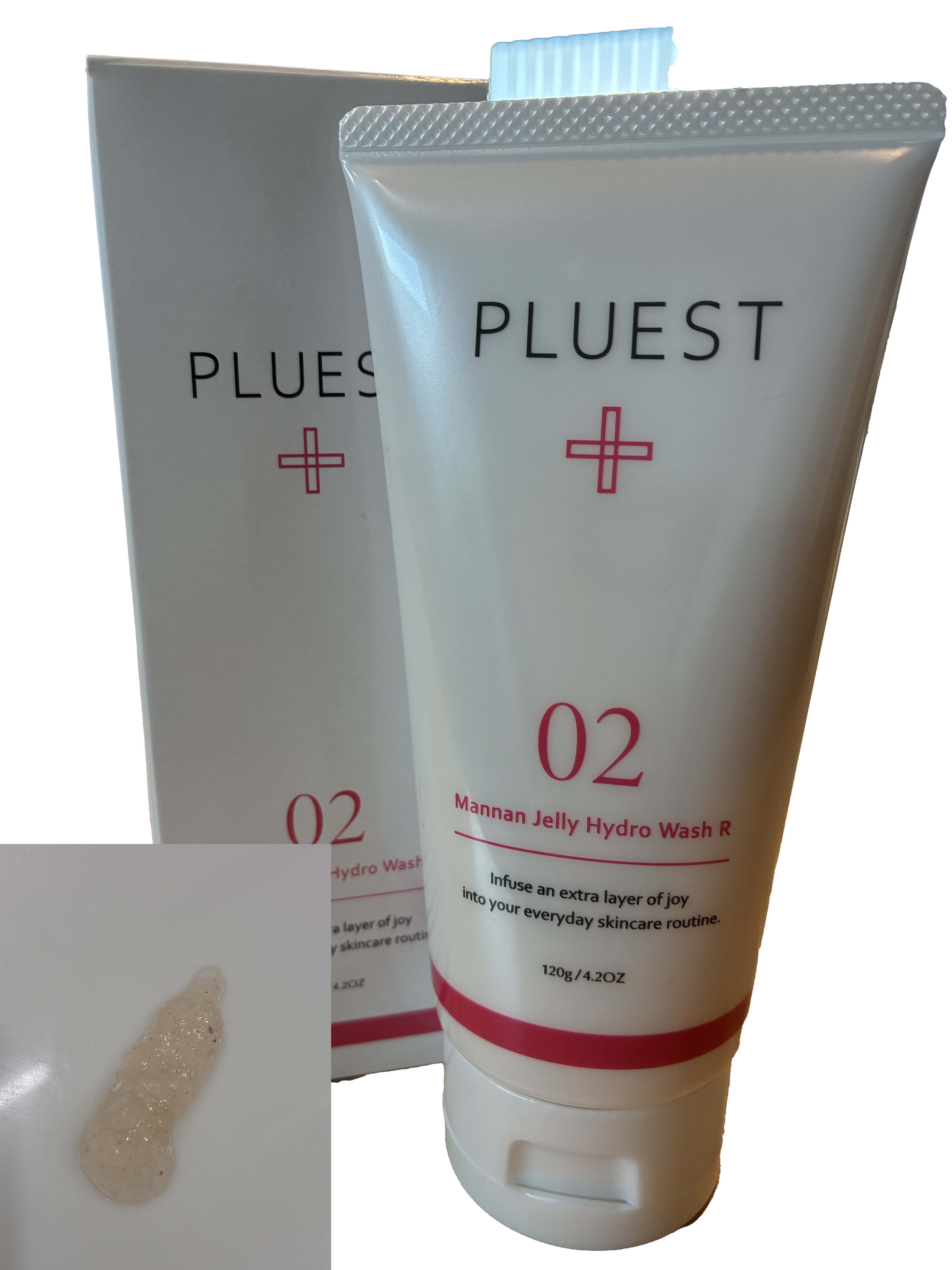 マンナンジェリーハイドロウォッシュ R/PLUEST/洗顔料を使ったクチコミ（1枚目）