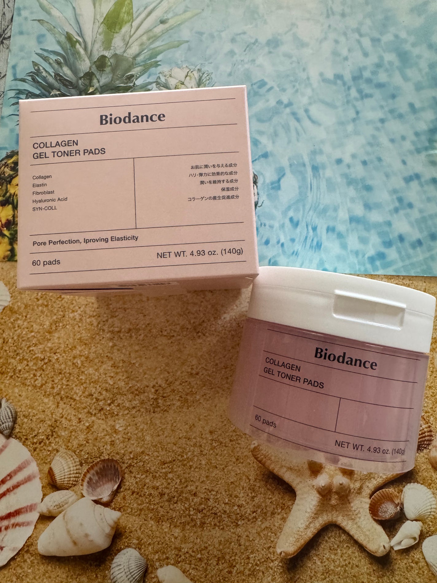 コラーゲンゲルトナーパッド/Biodance/トナーパッドを使ったクチコミ(1枚目)