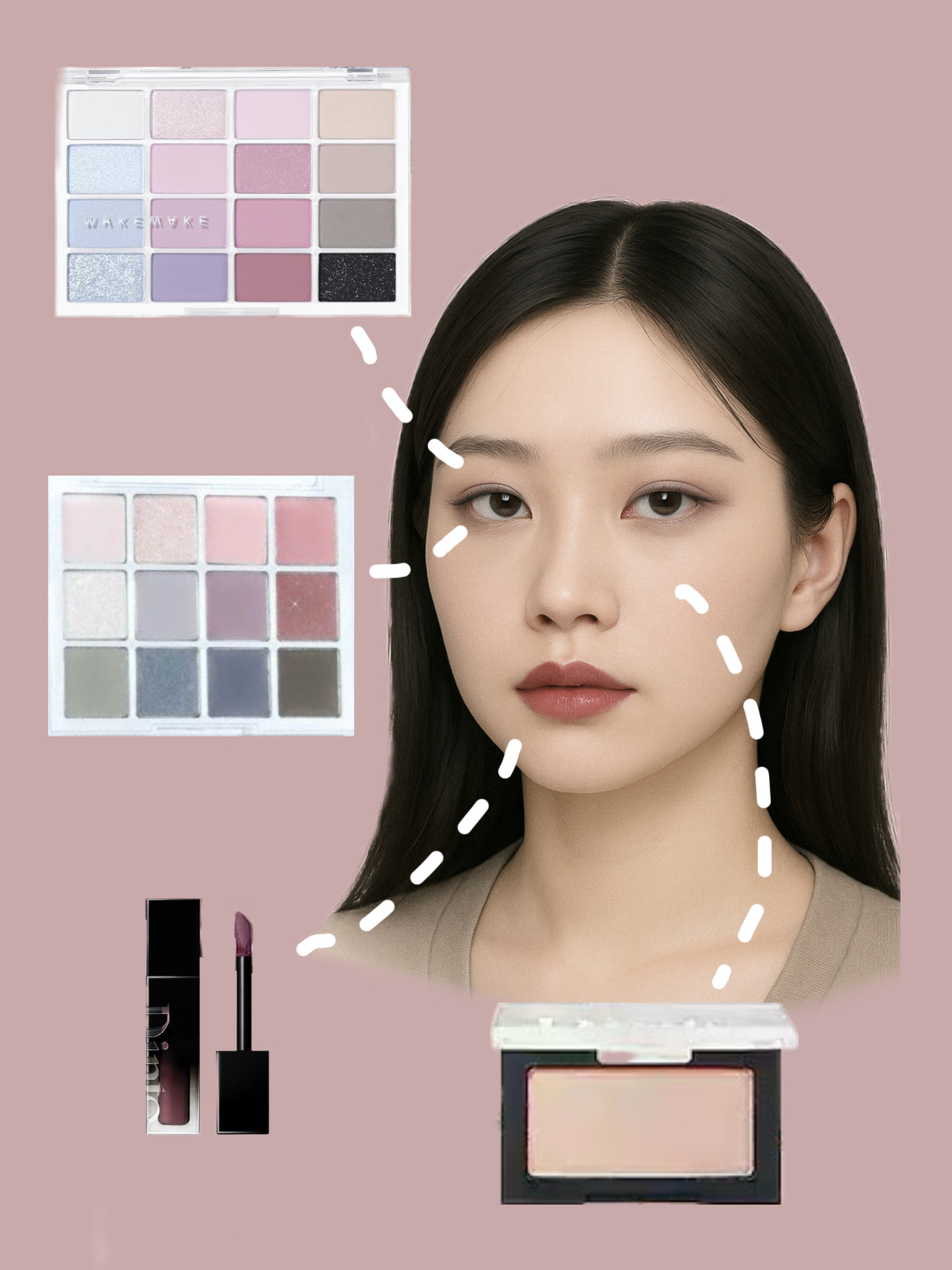 ブラーフィニシュブラッシャー 509 ネイキッドホーソーン/Dinto/パウダーチークを使ったクチコミ（2枚目）