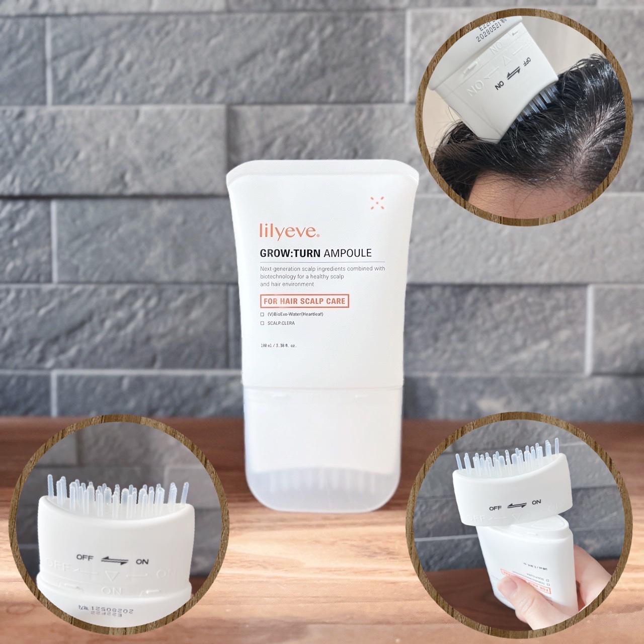 グローターン 100ml/リリーイブ/頭皮ローションを使ったクチコミ（2枚目）