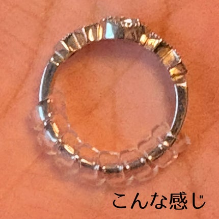 らんしゃん@フォロバ♥️ on LIPS 「【キャンドゥ】指輪がくるくる防止、アジャスターキャンドゥ リン..」(3枚目)