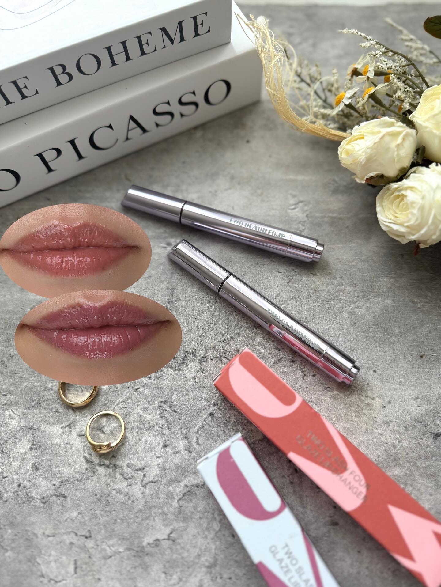 グレイズリップチェンジャー/TWO SLASH FOUR/口紅を使ったクチコミ（1枚目）