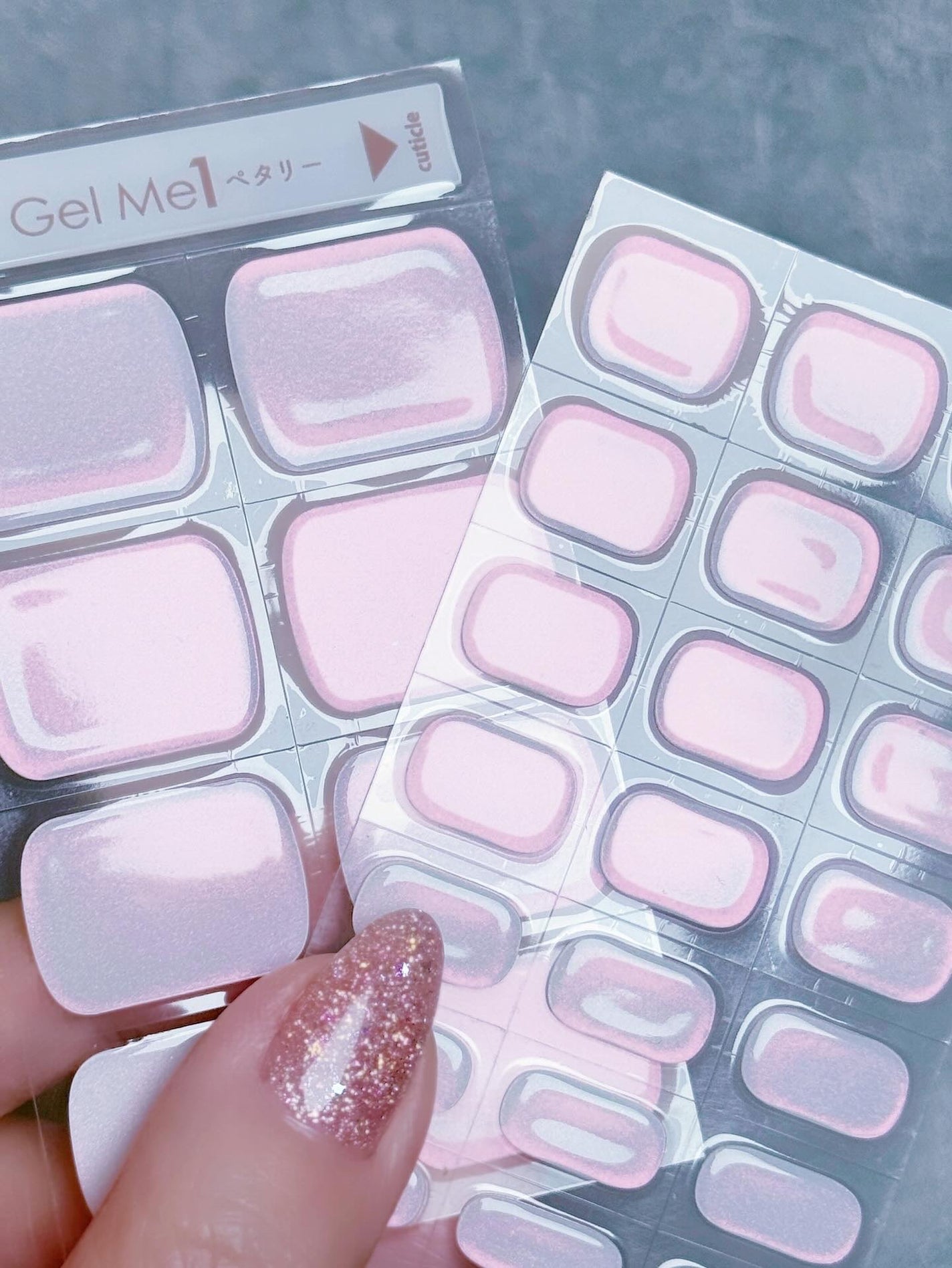 ジェルミーペタリー フット /ジェルミーワン/ネイルシールを使ったクチコミ(3枚目)