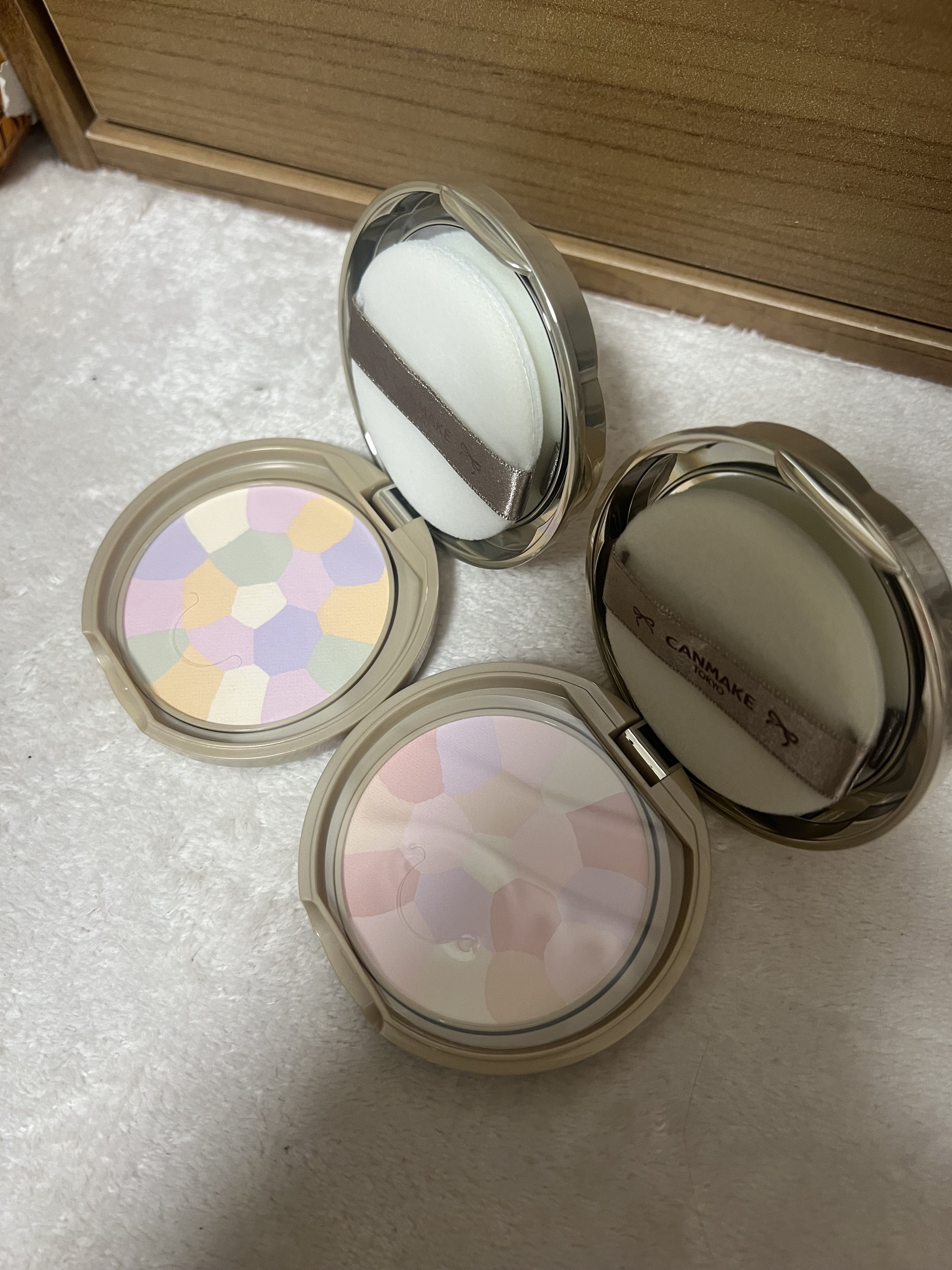 マシュマロフィニッシュパウダー　～Abloom～/キャンメイク/プレストパウダーを使ったクチコミ（1枚目）