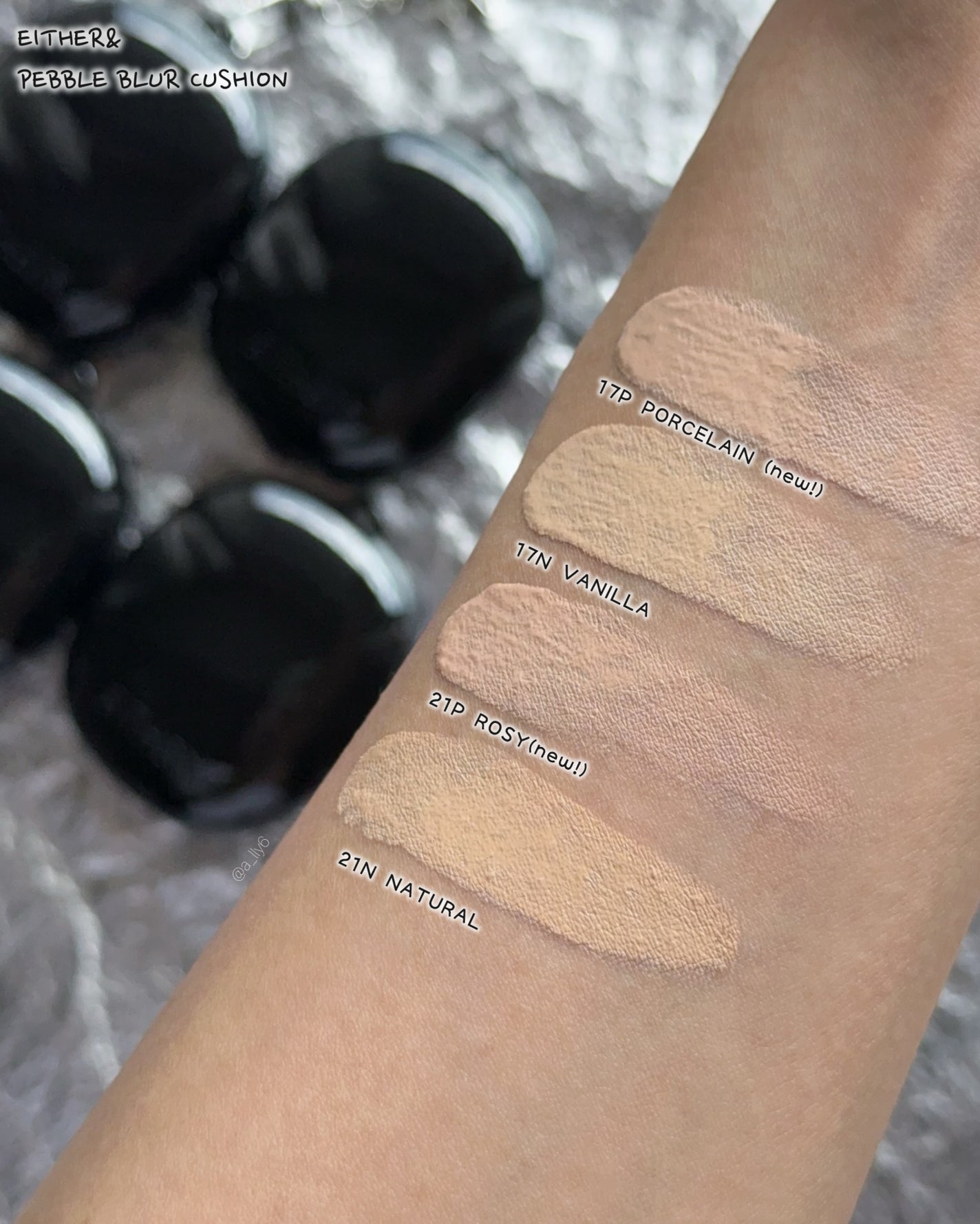 Pebble Glow Cushion/EITHER&/クッションファンデーションを使ったクチコミ(3枚目)