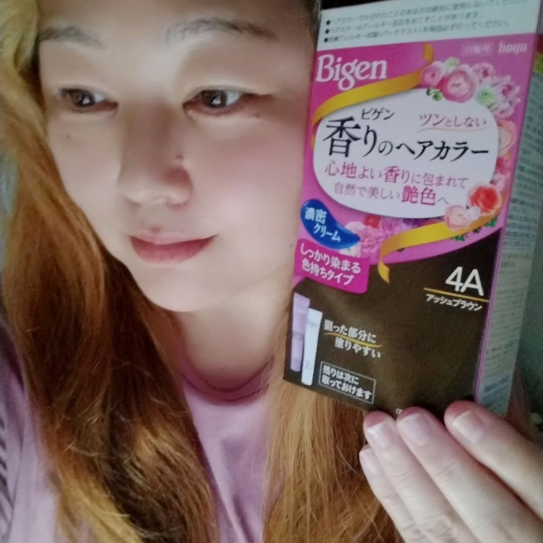 香りのヘアカラー クリーム/ビゲン/ヘアカラーを使ったクチコミ(1枚目)