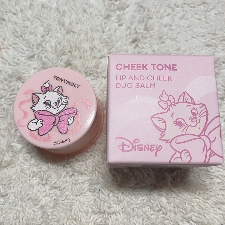 チークトーン リップ＆チーク デュオバーム/TONYMOLY/口紅を使ったクチコミ（1枚目）