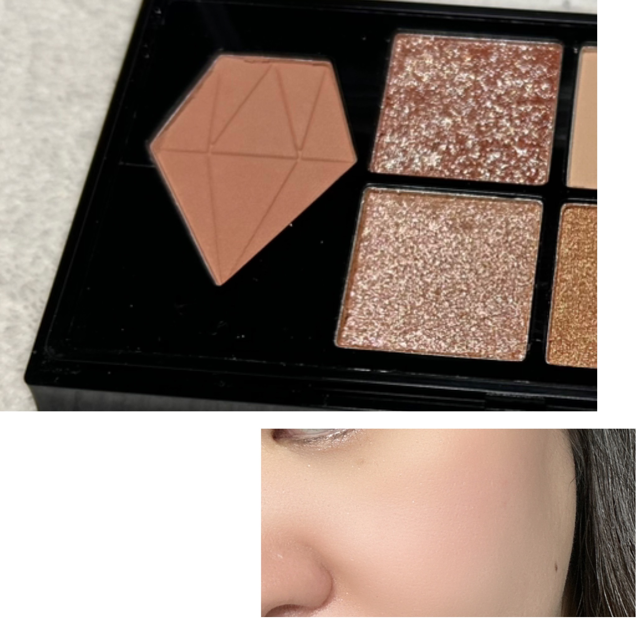 UGT マルチパーパスアイパレット/U R GLAM/アイシャドウパレットを使ったクチコミ（3枚目）