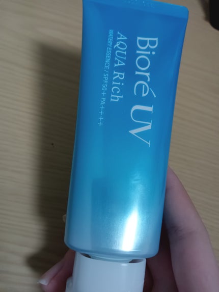 ビオレUV アクアリッチ ウォータリーエッセンス/ビオレ/日焼け止めローションを使ったクチコミ(1枚目)