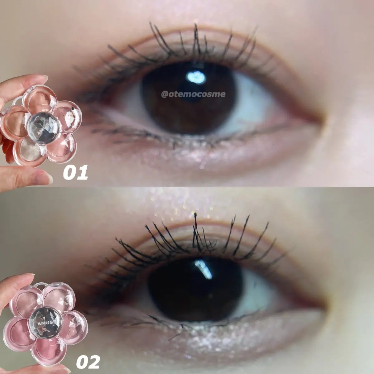 フローラアイパレット/AMUSE/アイシャドウを使ったクチコミ(4枚目)