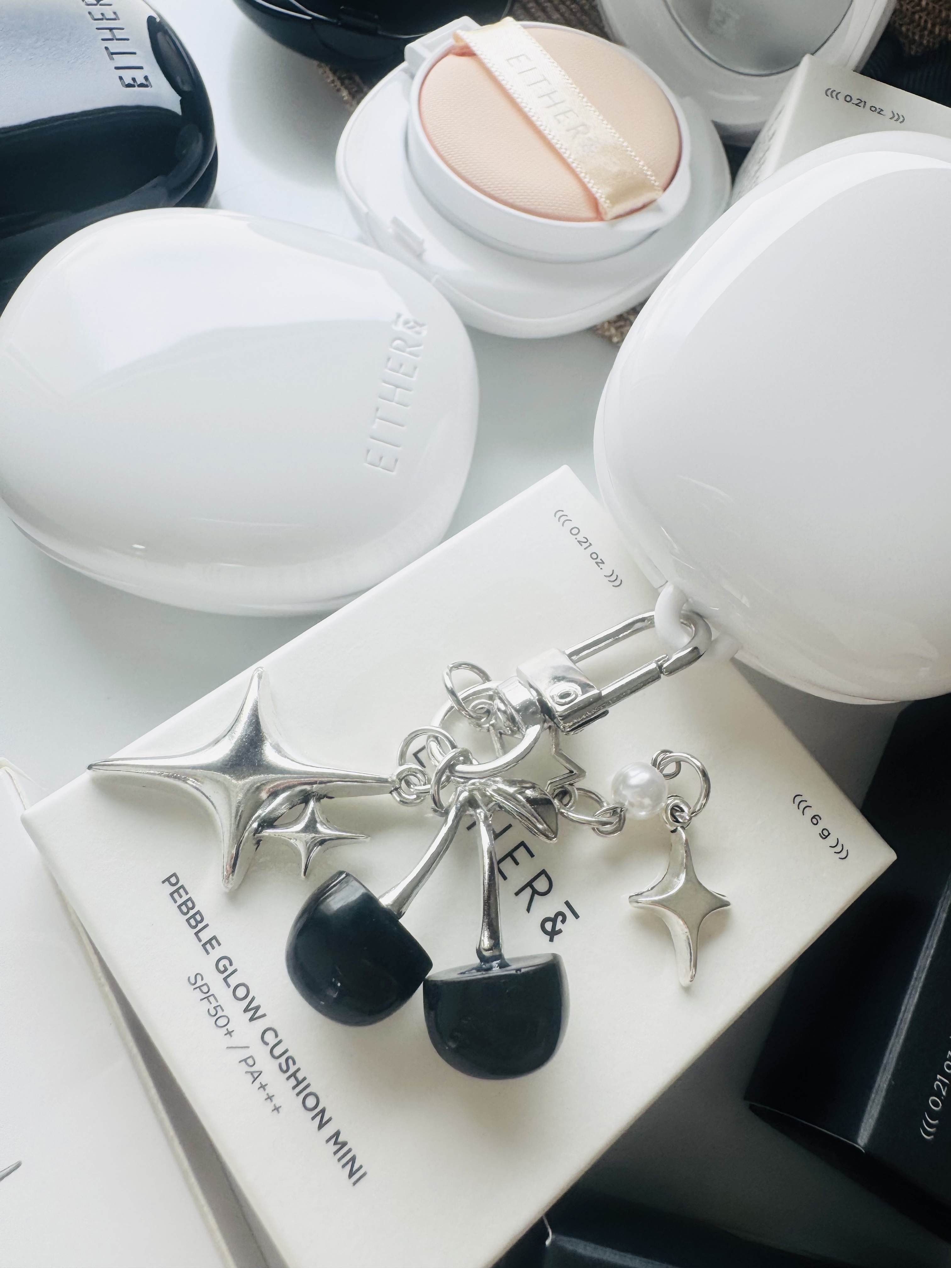 プベルグロウクッション ミニ/EITHER＆/クッションファンデーションを使ったクチコミ（2枚目）