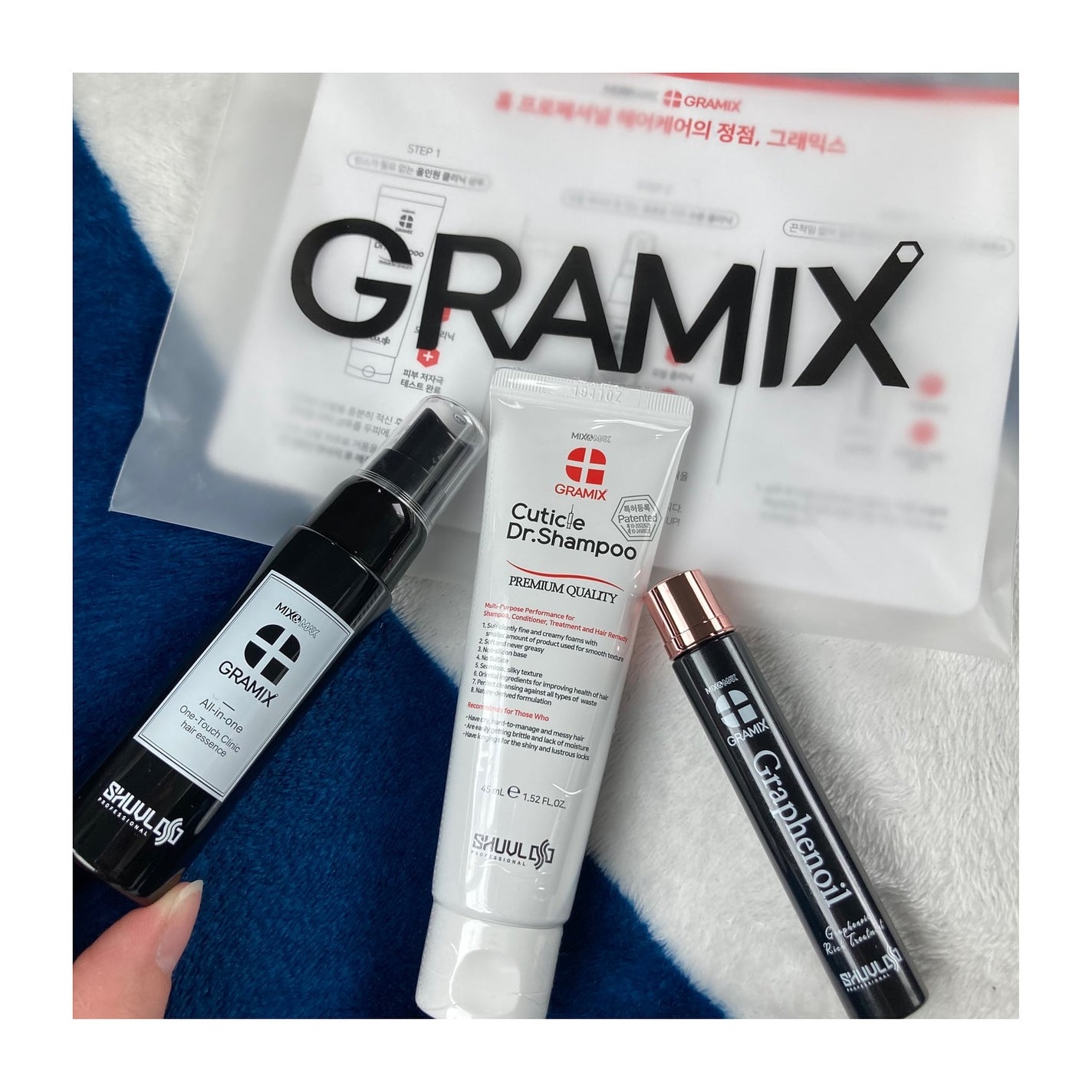 グラフィノイル/GRAMIX/ヘアオイルを使ったクチコミ(6枚目)