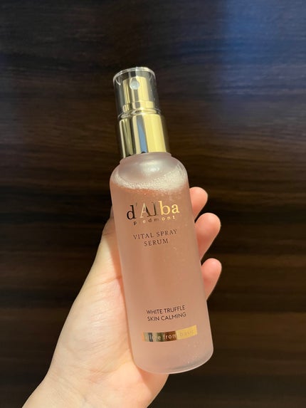 ダルバ ホワイトトリュフバイタルスプレーセラム/ダルバ/ミスト状化粧水を使ったクチコミ(1枚目)
